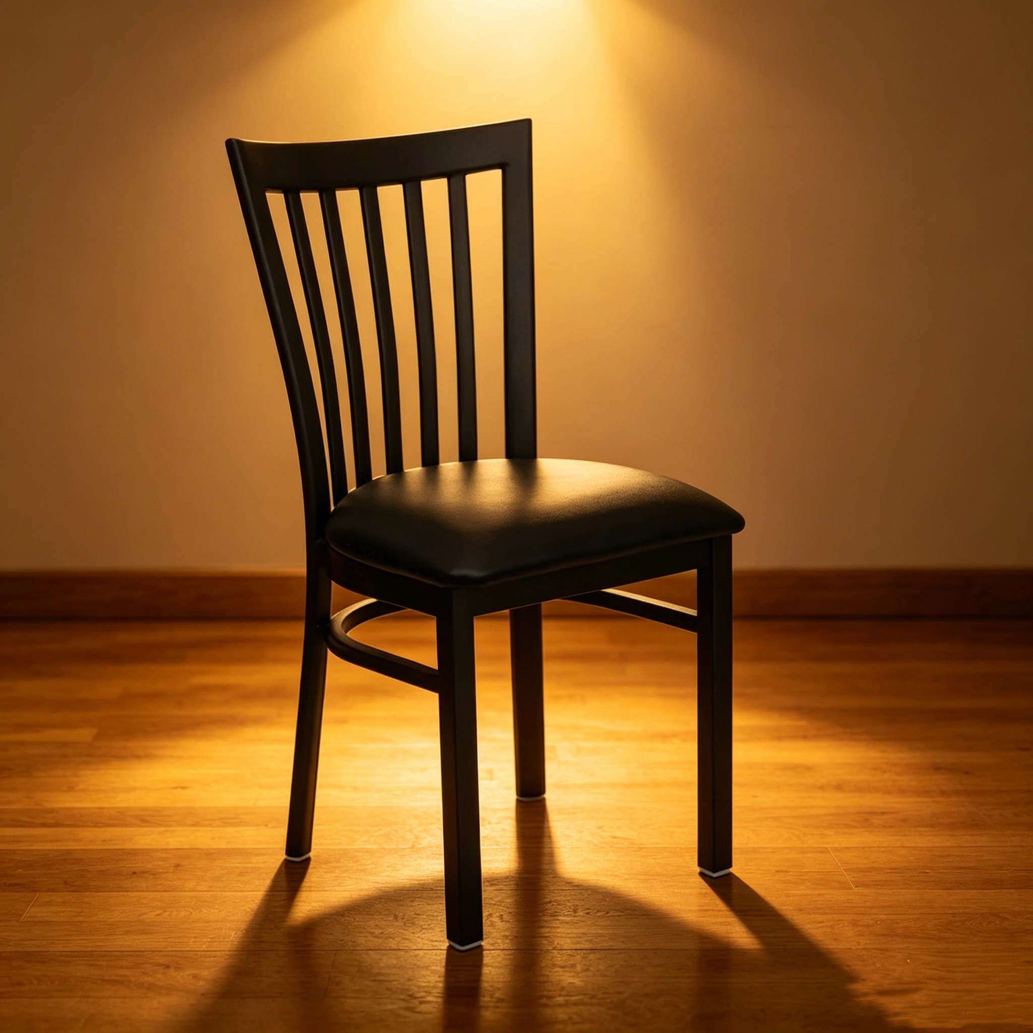 Chaise de restaurant en métal School House Back