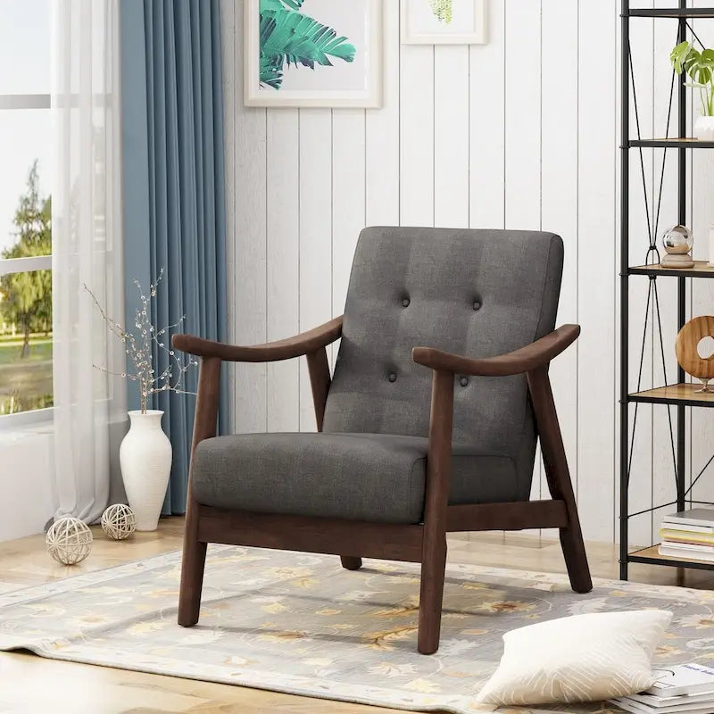 Fauteuil d'appoint moderne du milieu du siècle