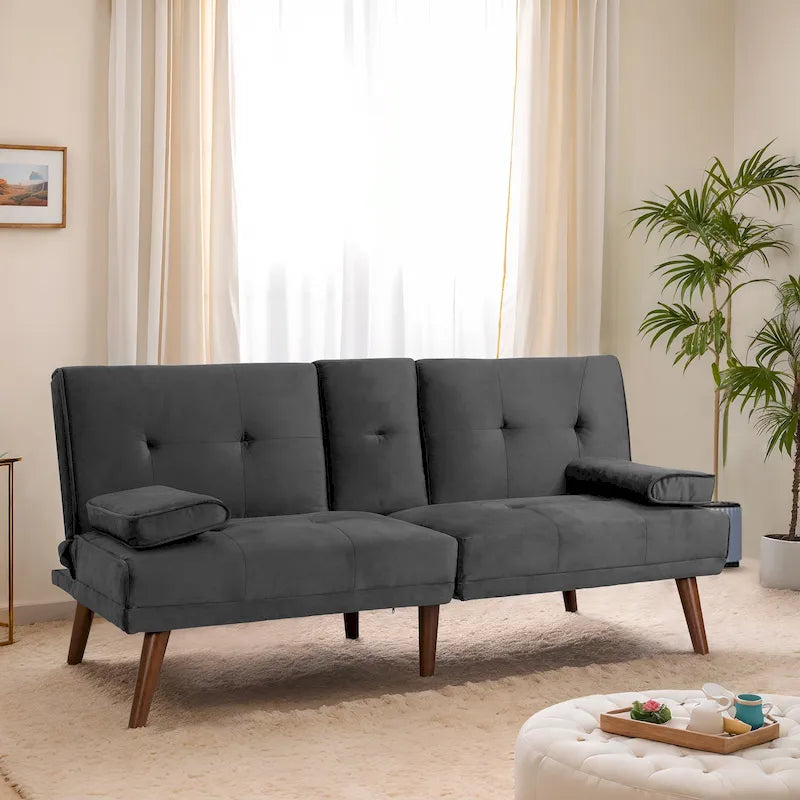 Petit Loveseat, Canapé-lit convertible 3 en 1 mignon