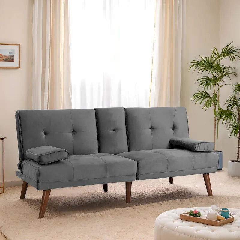 Petit Loveseat, Canapé-lit convertible 3 en 1 mignon
