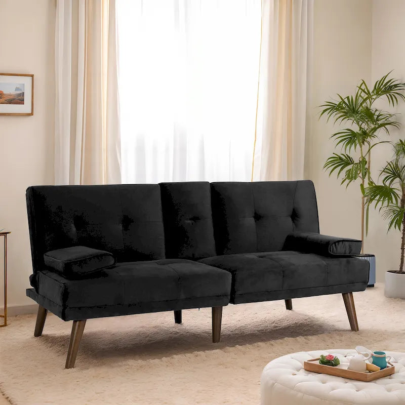 Petit Loveseat, Canapé-lit convertible 3 en 1 mignon