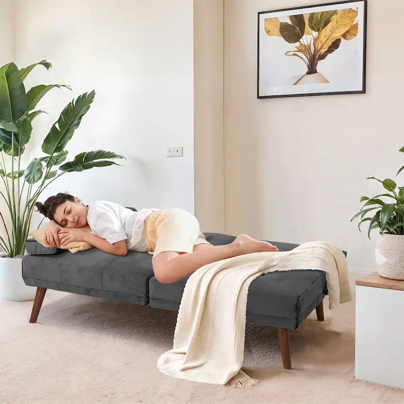 Petit Loveseat, Canapé-lit convertible 3 en 1 mignon