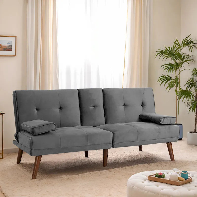 Petit Loveseat, Canapé-lit convertible 3 en 1 mignon