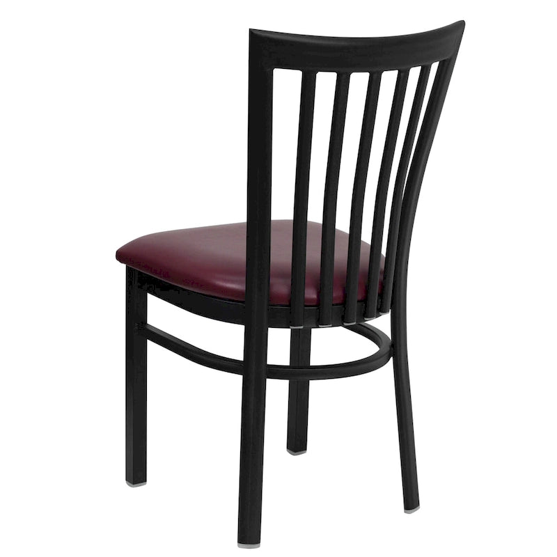 Chaise de restaurant en métal School House Back