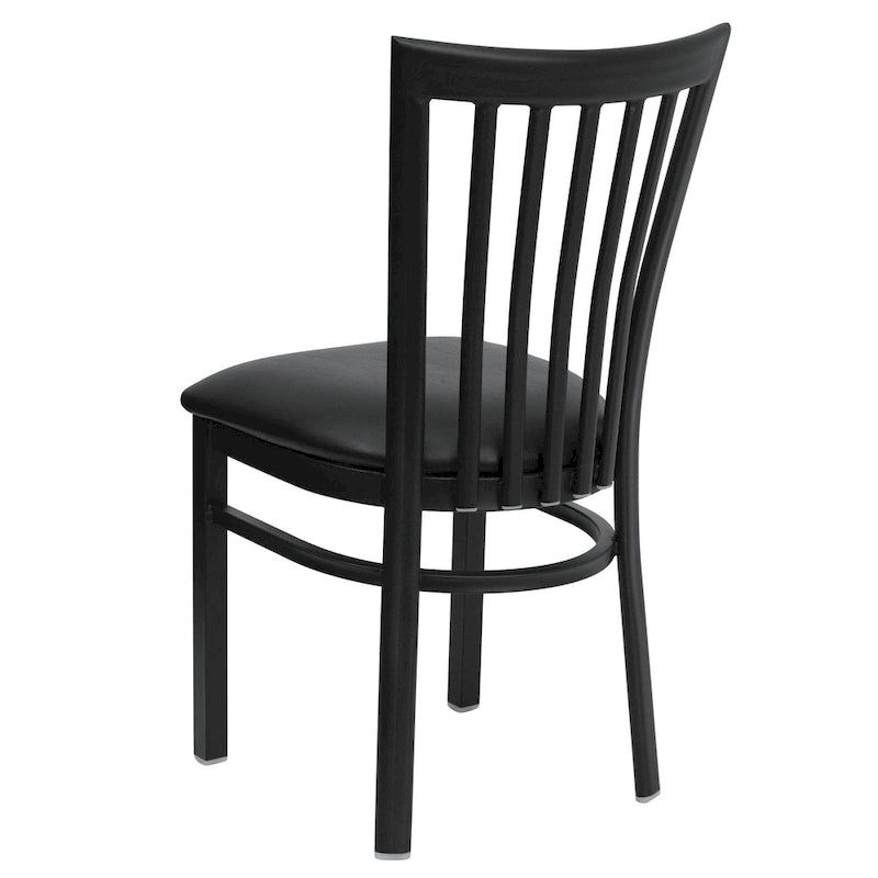 Chaise de restaurant en métal School House Back