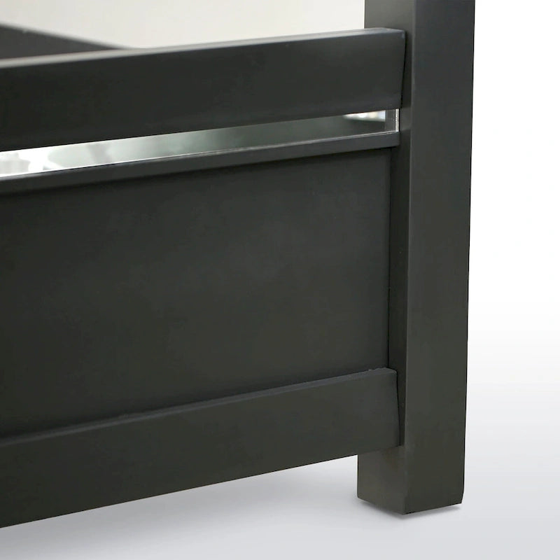 Ensemble de chambre Queen Size avec tête de lit capitonnée (Option pièces)