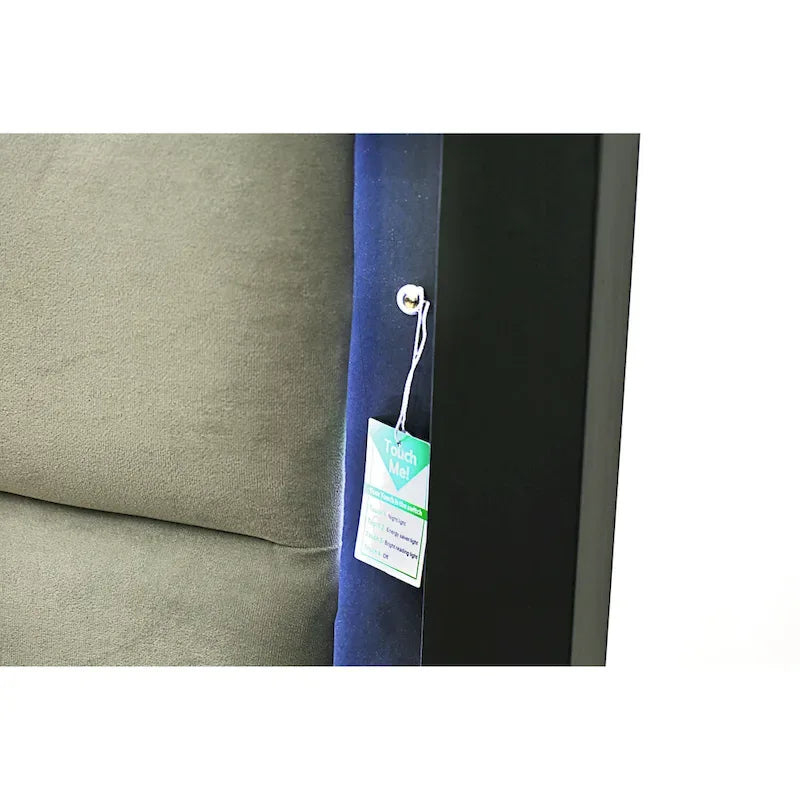 Ensemble de chambre Queen Size avec tête de lit capitonnée (Option pièces)