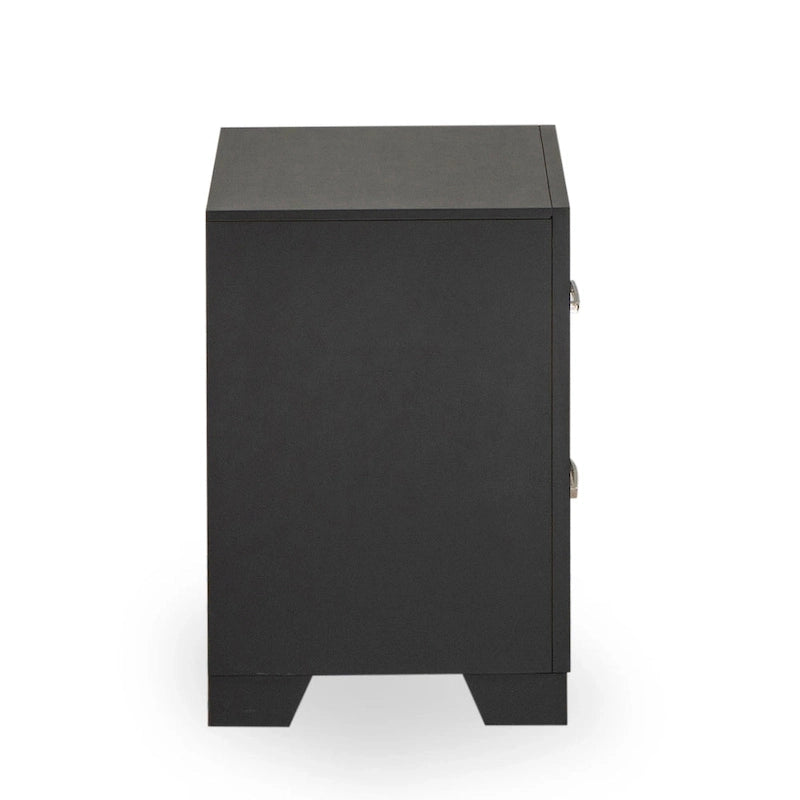 Ensemble de chambre Queen Size avec tête de lit capitonnée (Option pièces)