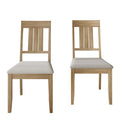 Chaises de salle à manger classiques en bois