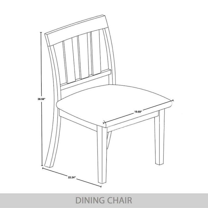 Chaises de salle à manger classiques en bois