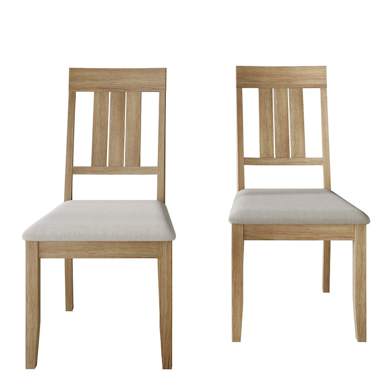 Chaises de salle à manger classiques en bois