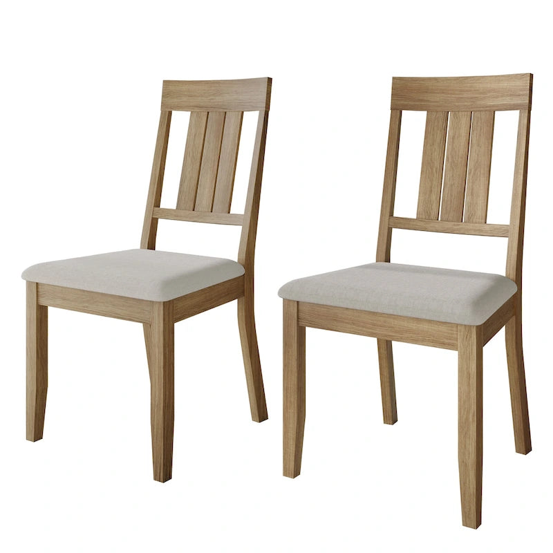 Chaises de salle à manger classiques en bois