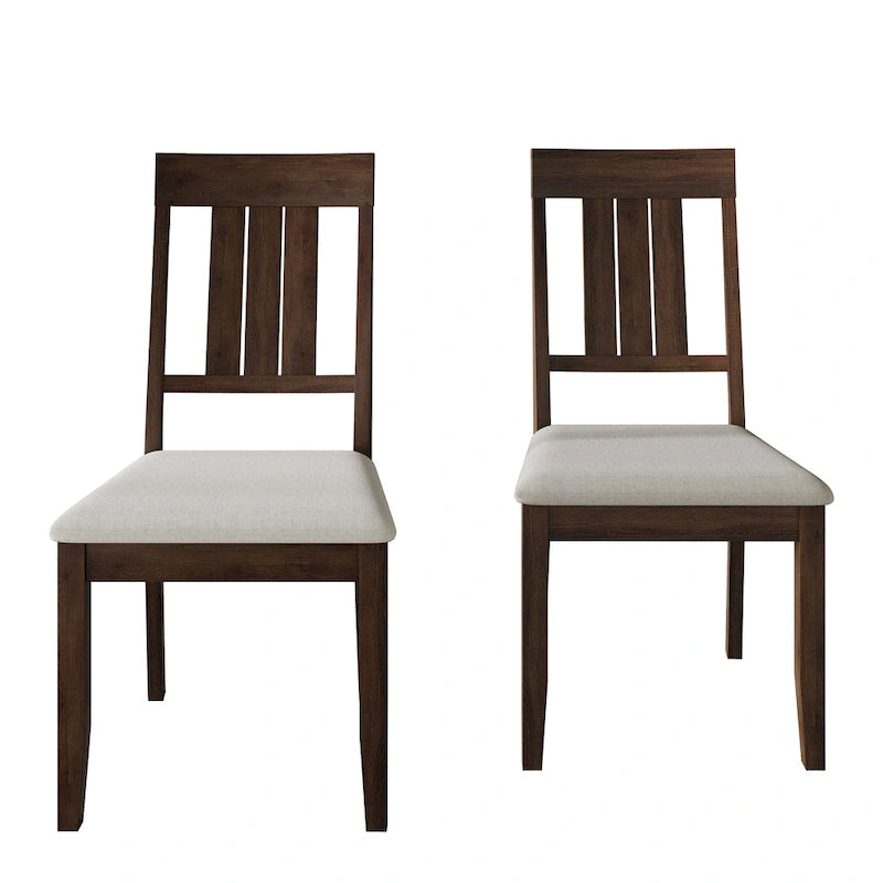 Chaises de salle à manger classiques en bois