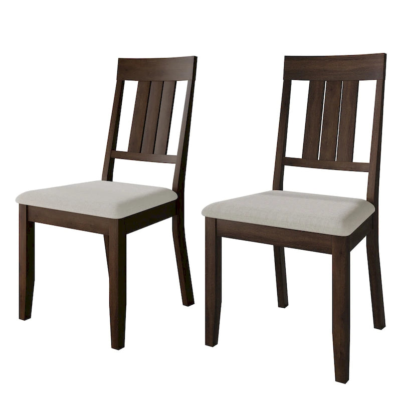 Chaises de salle à manger classiques en bois