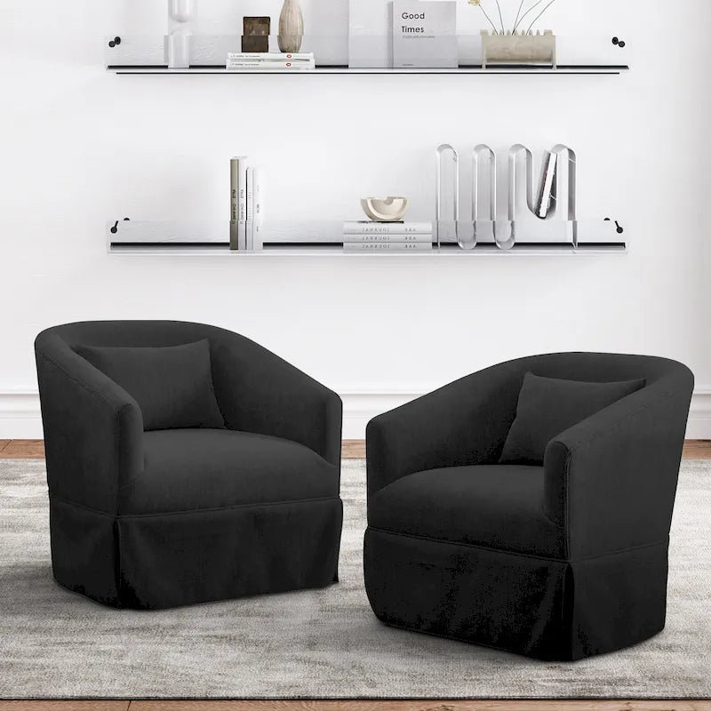 Fauteuil de salon rembourré, Fauteuil en tissu