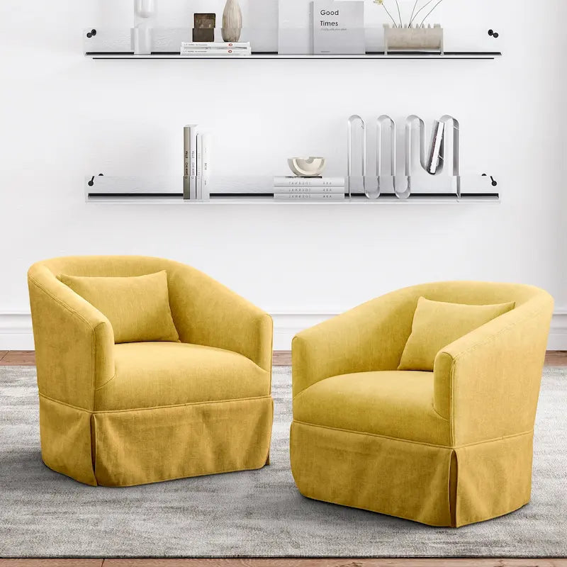 Fauteuil de salon rembourré, Fauteuil en tissu