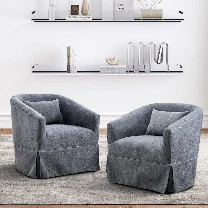 Fauteuil de salon rembourré, Fauteuil en tissu