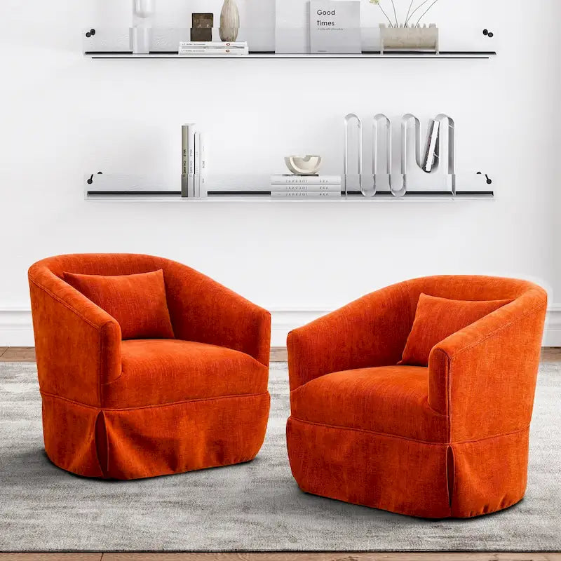 Fauteuil de salon rembourré, Fauteuil en tissu