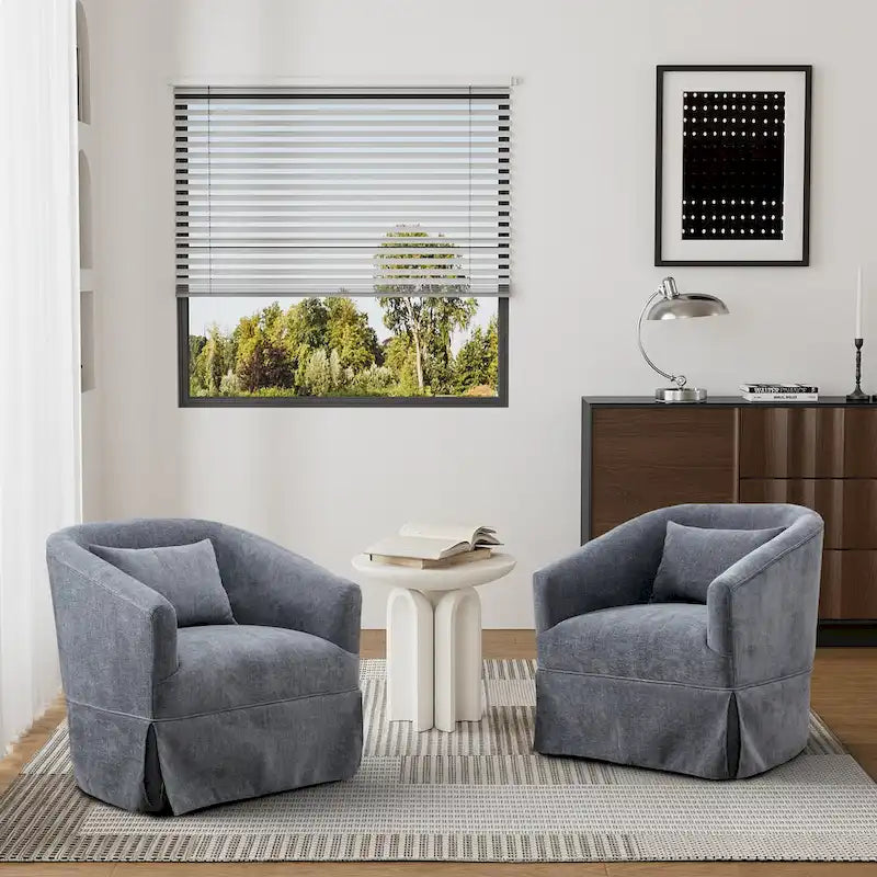 Fauteuil de salon rembourré, Fauteuil en tissu