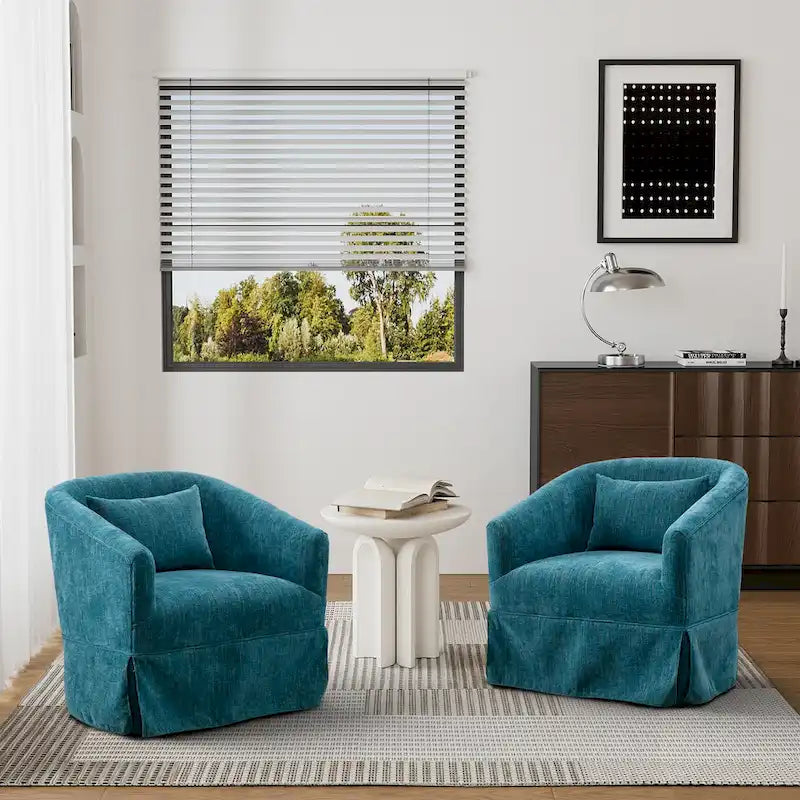 Fauteuil de salon rembourré, Fauteuil en tissu