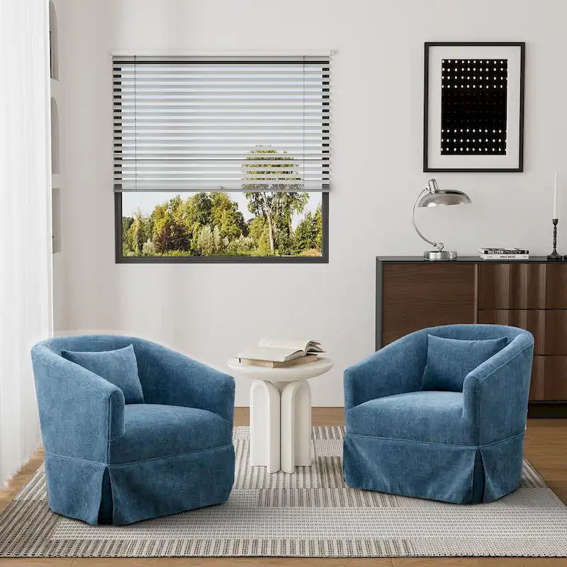 Fauteuil de salon rembourré, Fauteuil en tissu