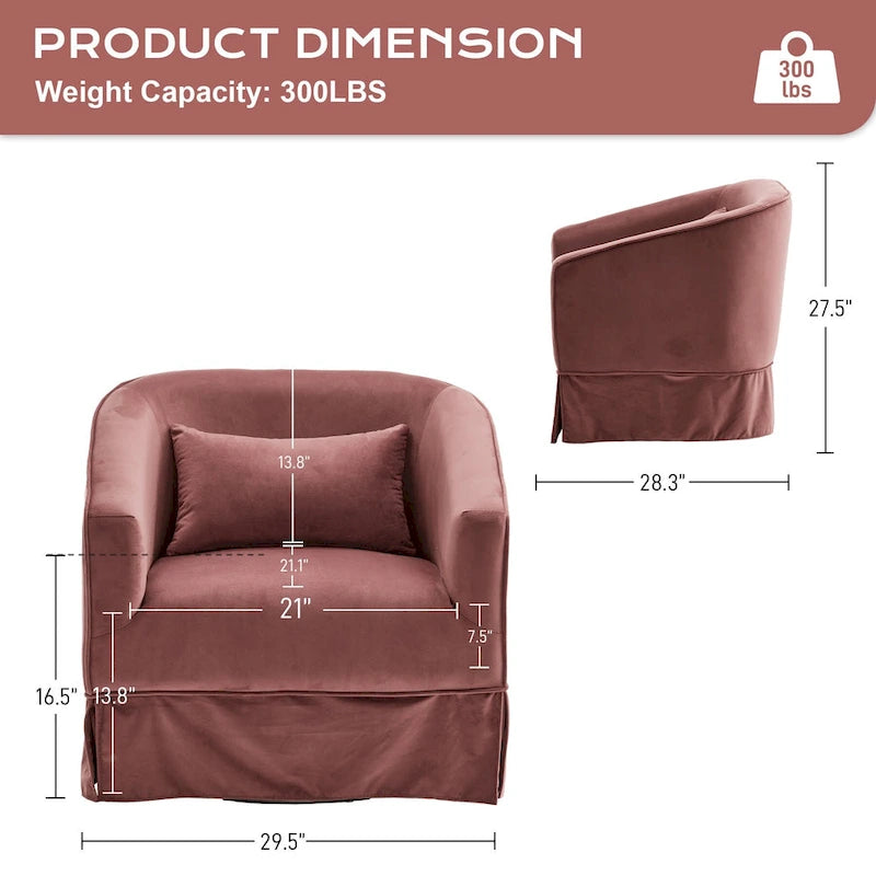 Fauteuil de salon rembourré, Fauteuil en tissu