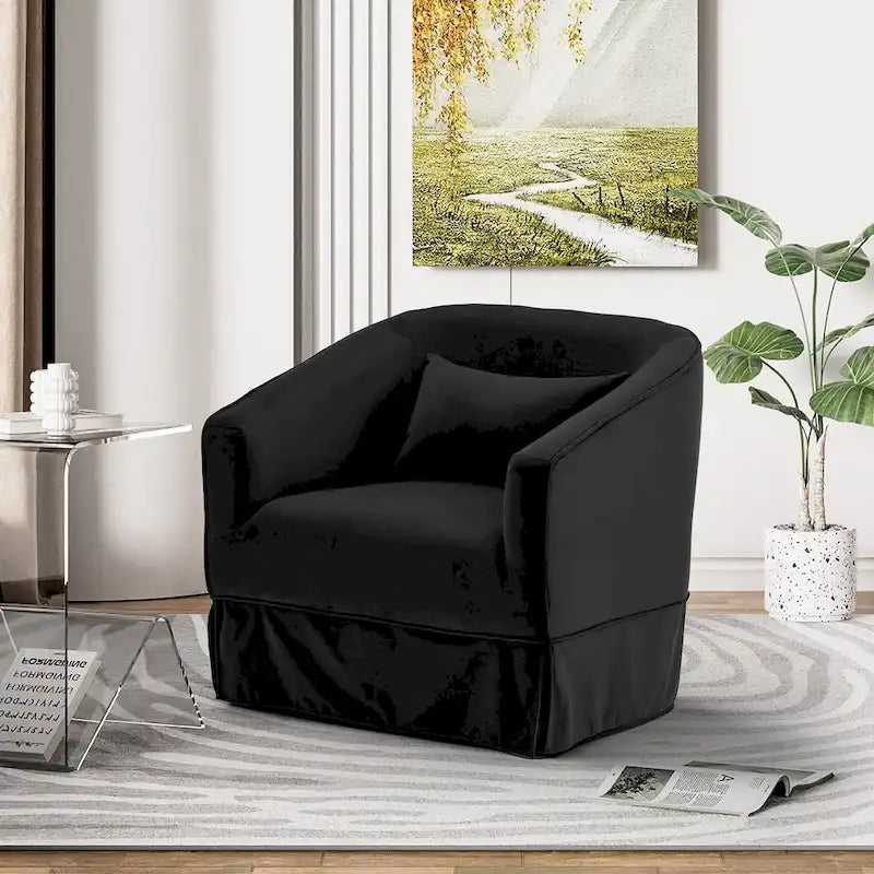 Fauteuil de salon rembourré, Fauteuil en tissu
