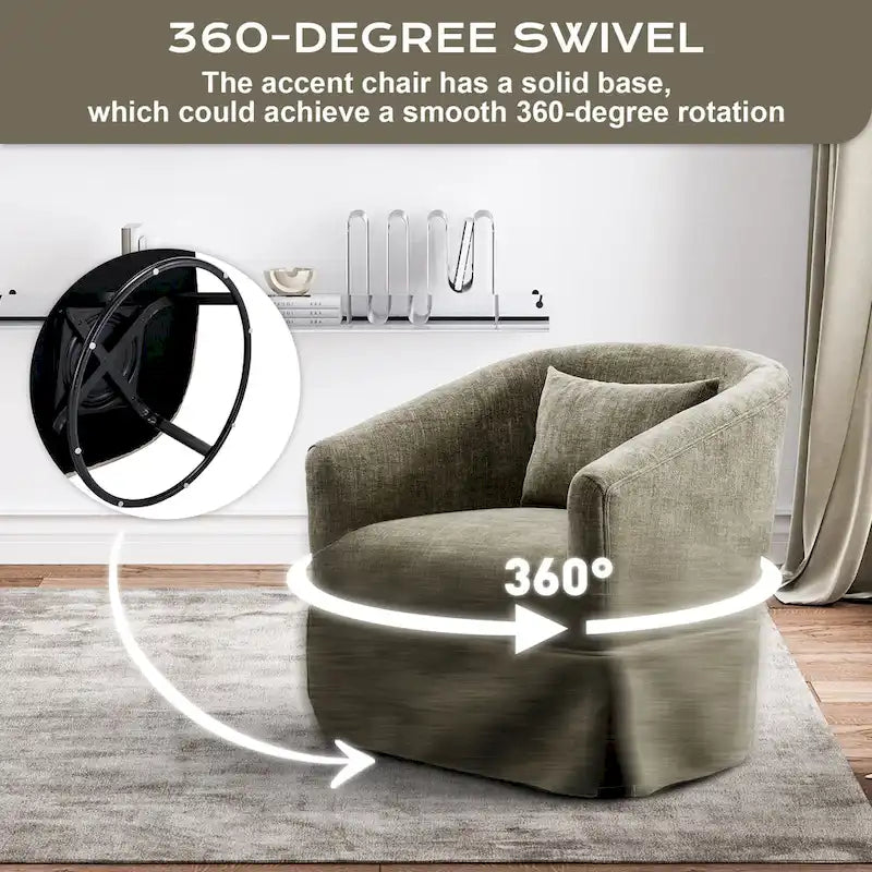 Fauteuil de salon rembourré, Fauteuil en tissu