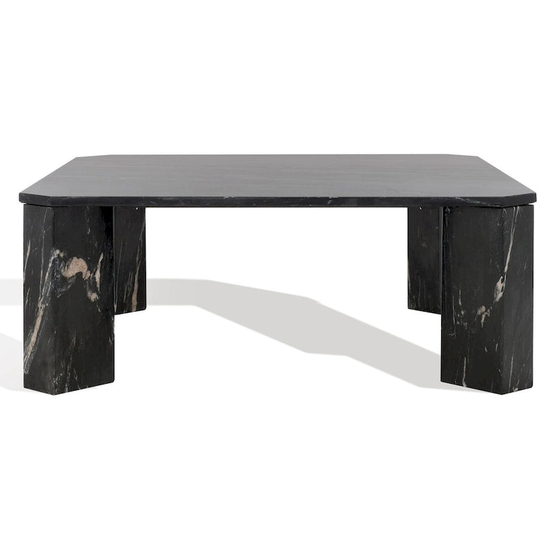 Table basse carrée en marbre