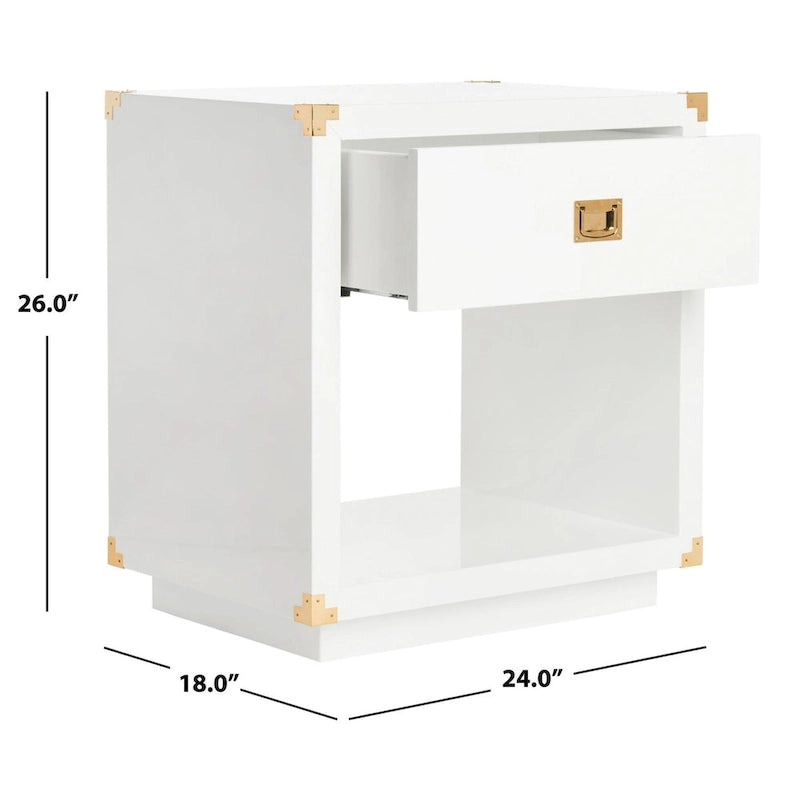 Table d'appoint en laque