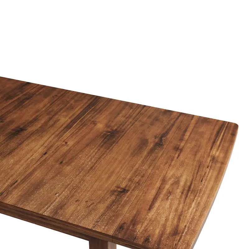 Table et chaises de coin-repas pliantes en bois