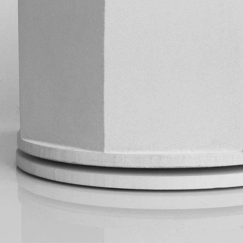Organisateur de papeterie pivotant Art Déco - Blanc