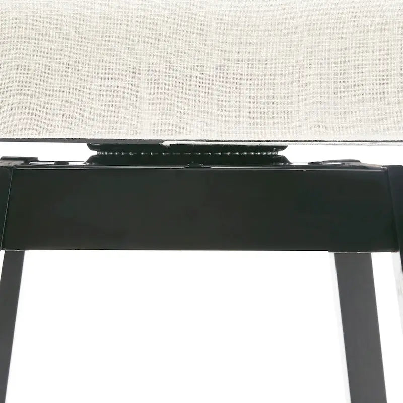 Tabourets de bar pivotants en hévéa de style moderne